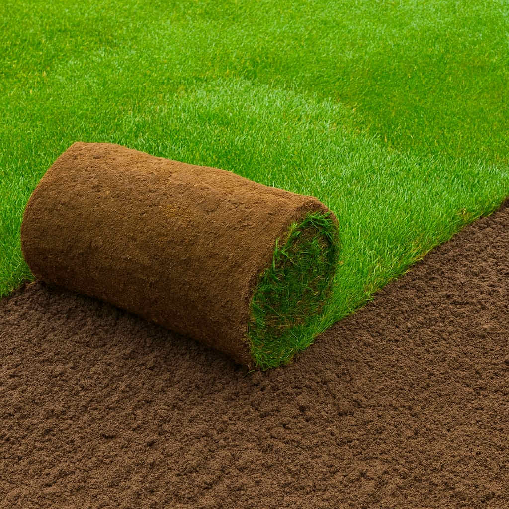 Gräsmatta - Rullgräs | 70m2 (Inkl. Gödsel)