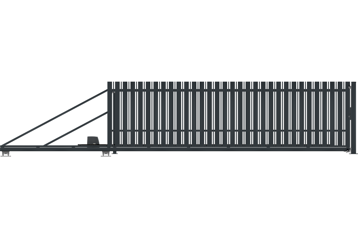 Automatisk Skjutgrind Alaska Vänster | 5x1,5m