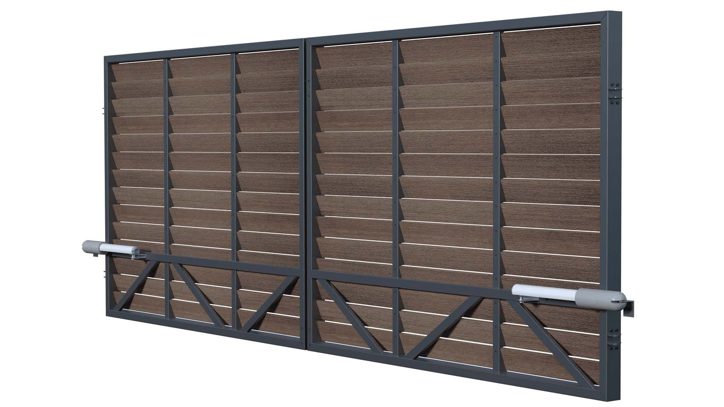 Automatisk Dubbelgrind Tivano | 4x1,5m
