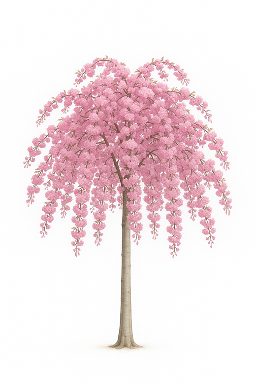 Japanskt Hängkörsbär 'Kiku-shidare-zakura' | 160-180cm