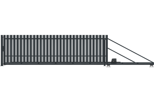 Automatisk Skjutgrind Alaska Höger | 5x1,5m