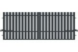 Automatisk Dubbelgrind Alaska | 3,5x1,5m