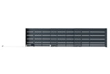 Automatisk Teleskopgrind Opal 3-delad Vänster | 6x1,52m