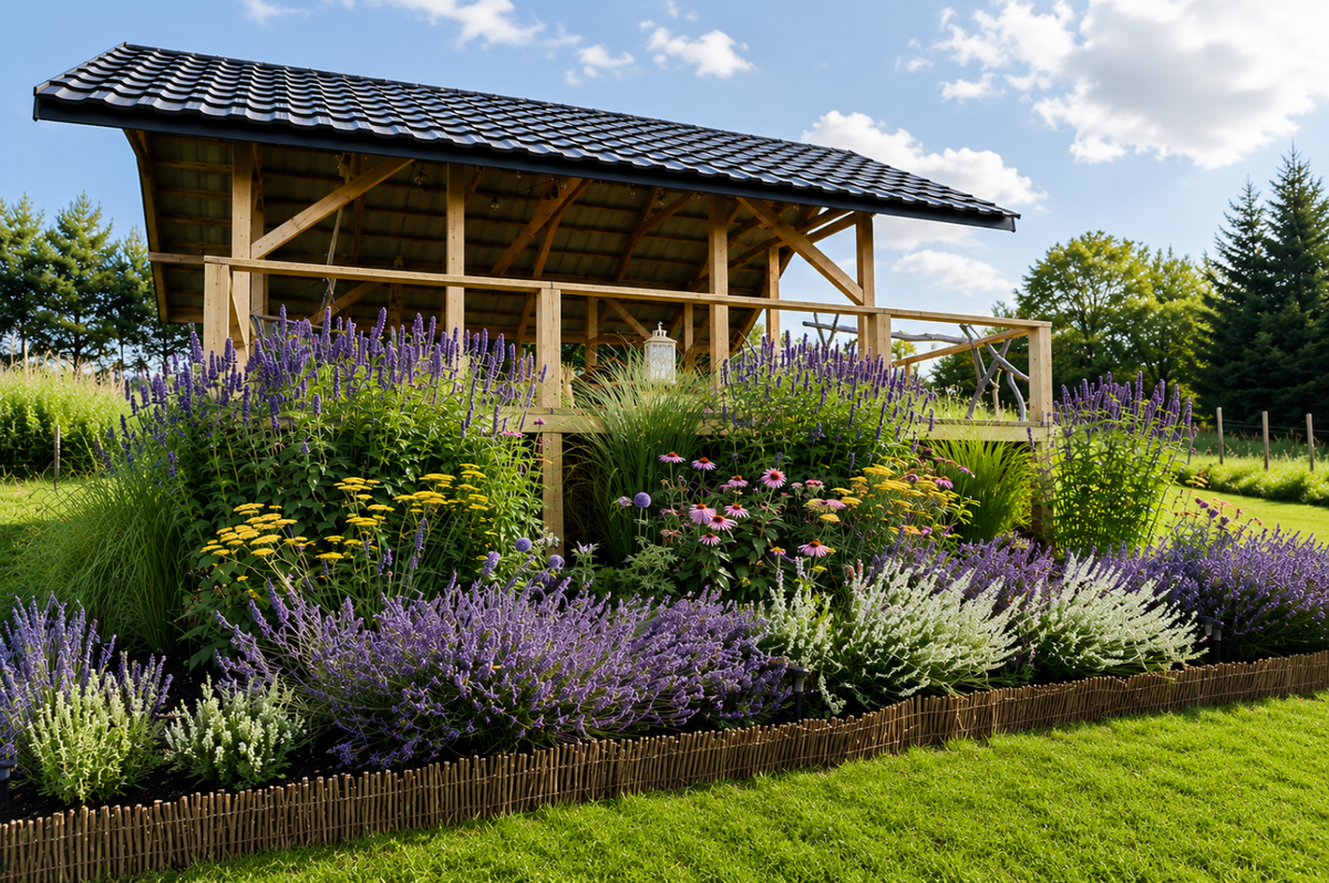 Färdig Trädgårdsrabatt – Lavendel