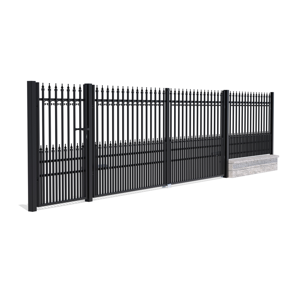 Automatisk Dubbelgrind York 2 | 3,5x1,6m
